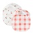 Нагрудный фартук на липучке 2 штуки Happy Baby 16018 checkered pattern and cherry